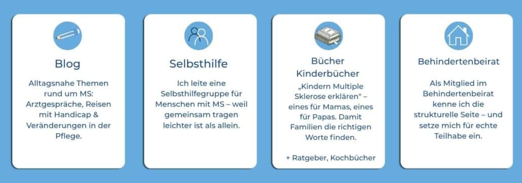 Ich bin Caroline Régnard-Mayer – die meisten nennen mich einfach Caro. Ich bin Bloggerin, Buchautorin, alleinerziehende Mama und Mitglied im Behindertenbeirat. Und ich lebe mit Multipler Sklerose.