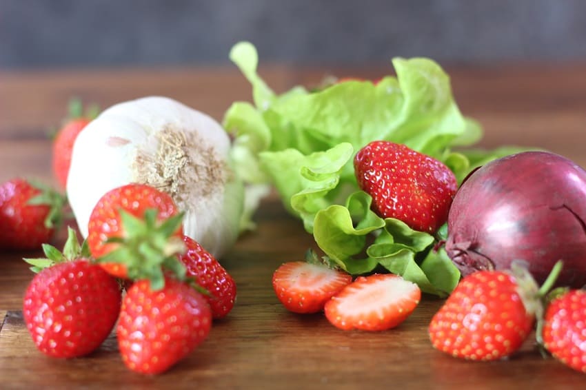 linolsäurearm und ketogen Erdbeeren