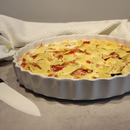 Hokkaido-Kürbis-Quiche