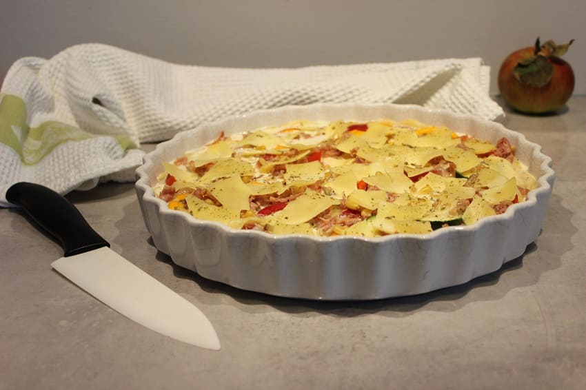Hokkaido-Kürbis-Quiche