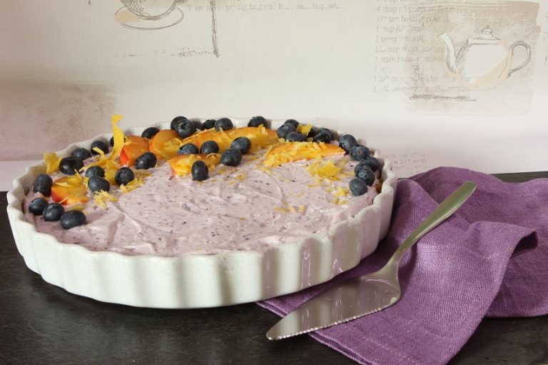 Obstkuchen ohne Backen - schnell, lecker - eine Sünde!